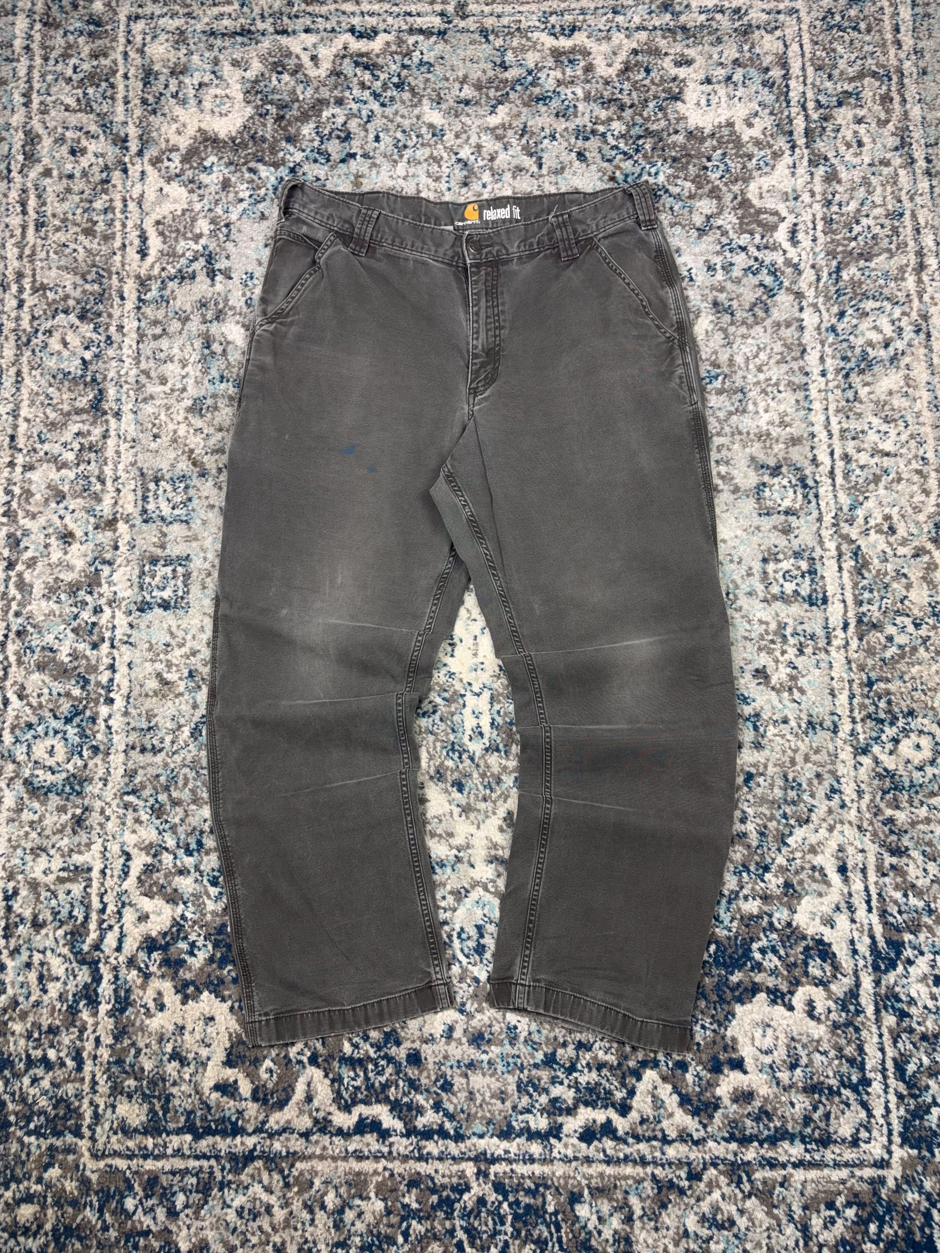 Carhartt Relaxed Fit Canvas Workwear Five Pocket Pants Size 34