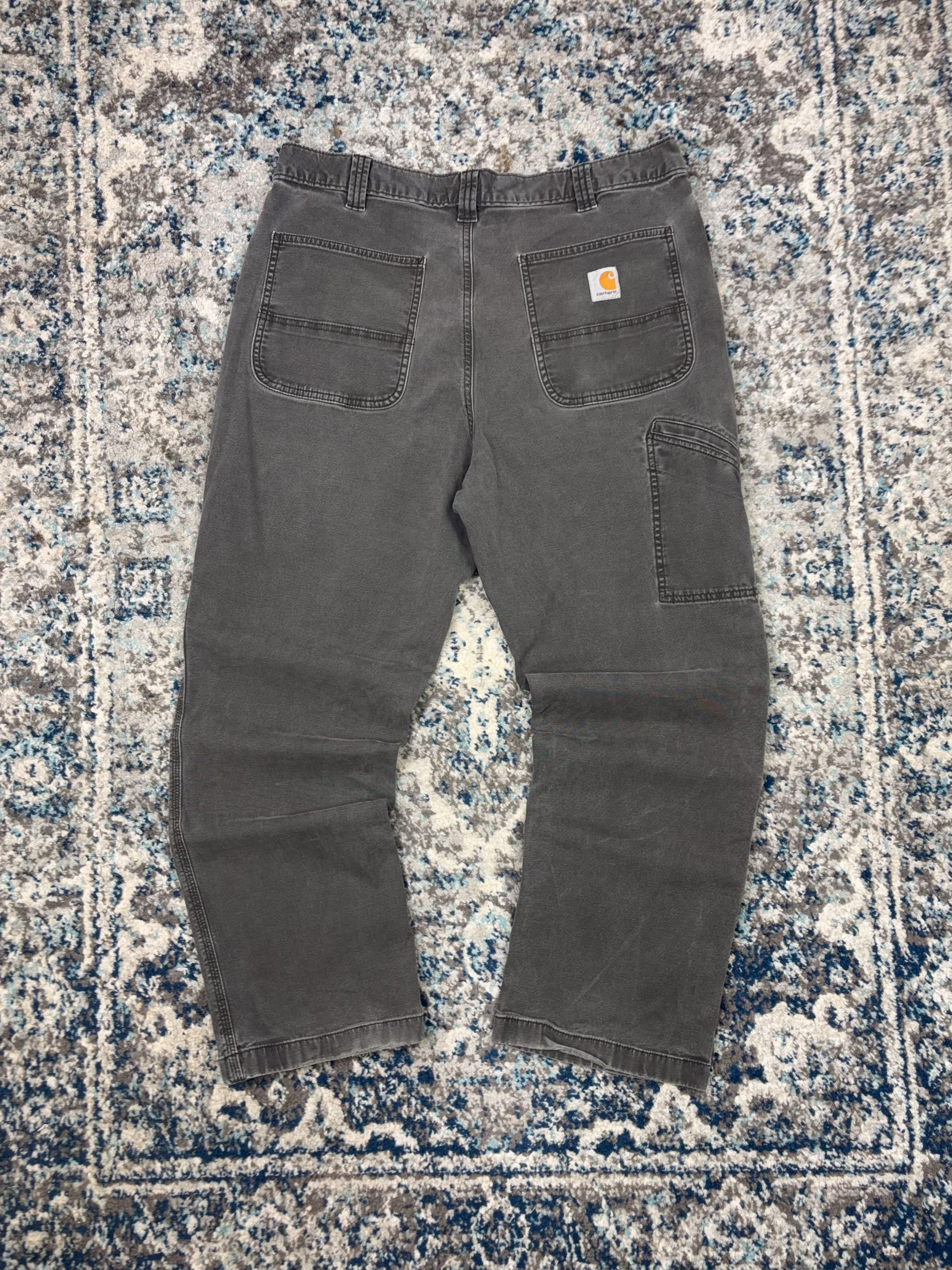 Carhartt Relaxed Fit Canvas Workwear Five Pocket Pants Size 34