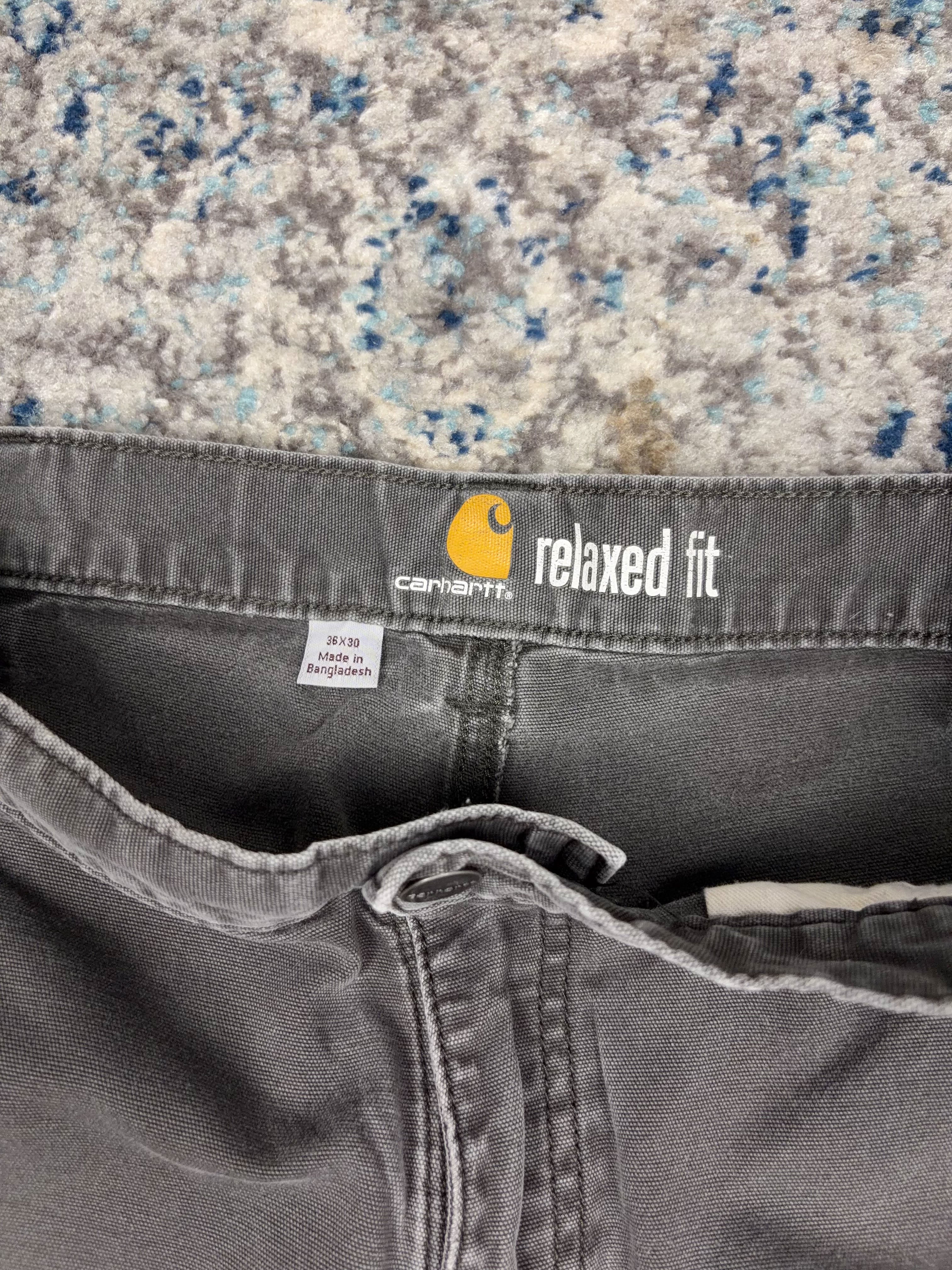 Carhartt Relaxed Fit Canvas Workwear Five Pocket Pants Size 34
