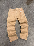 Vintage Carhartt Relaxed Fit Canvas Workwear Carpenter Pants Size 36