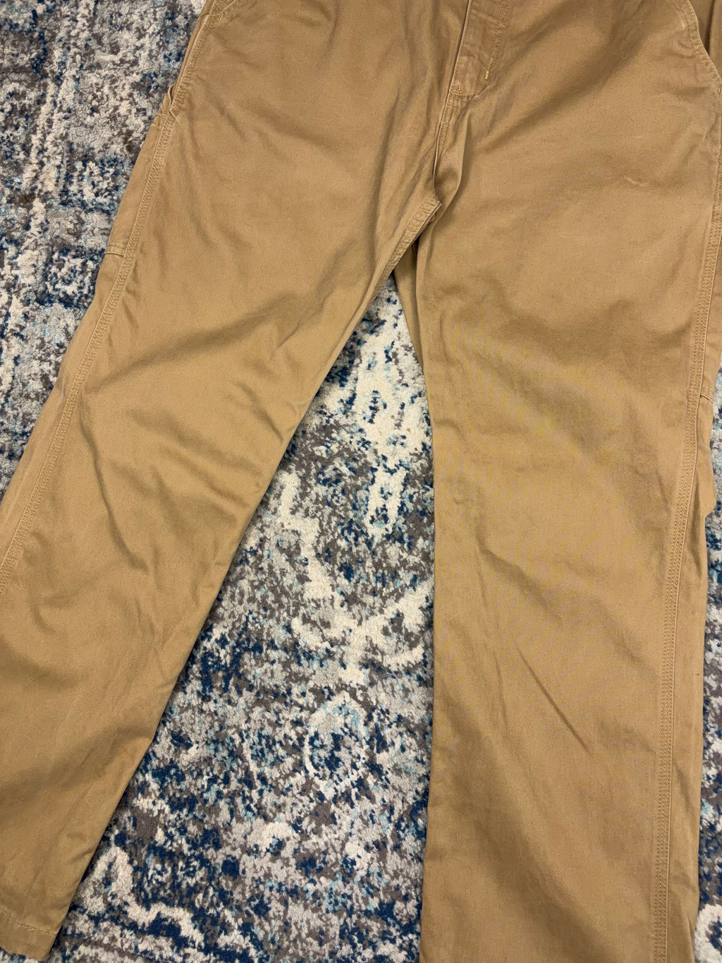 Vintage Carhartt Relaxed Fit Canvas Workwear Carpenter Pants Size 36