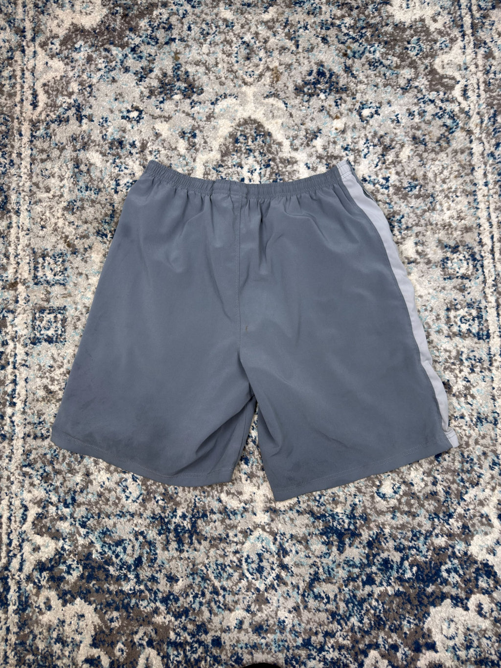 Vintage Nike Mini Swoosh Striped Lightweight Shorts Size Medium