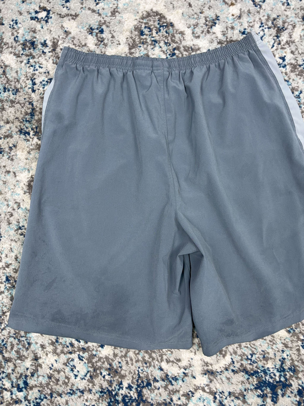 Vintage Nike Mini Swoosh Striped Lightweight Shorts Size Medium