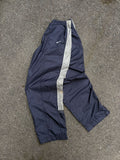 Vintage Nike Embroidered Mini Swoosh Mesh Lined Windbreaker Pants Size 2XL