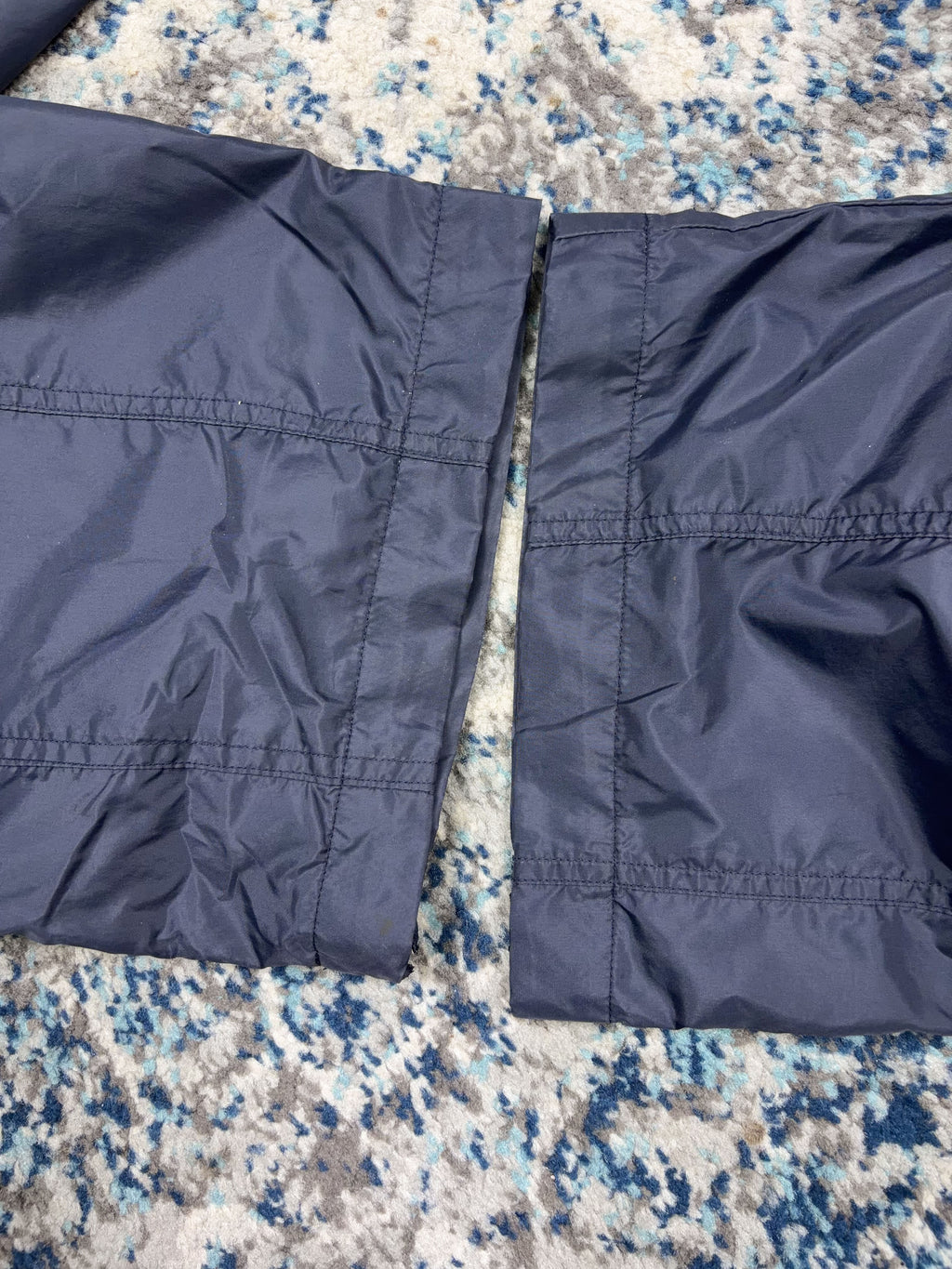 Vintage Nike Embroidered Mini Swoosh Mesh Lined Windbreaker Pants Size 2XL