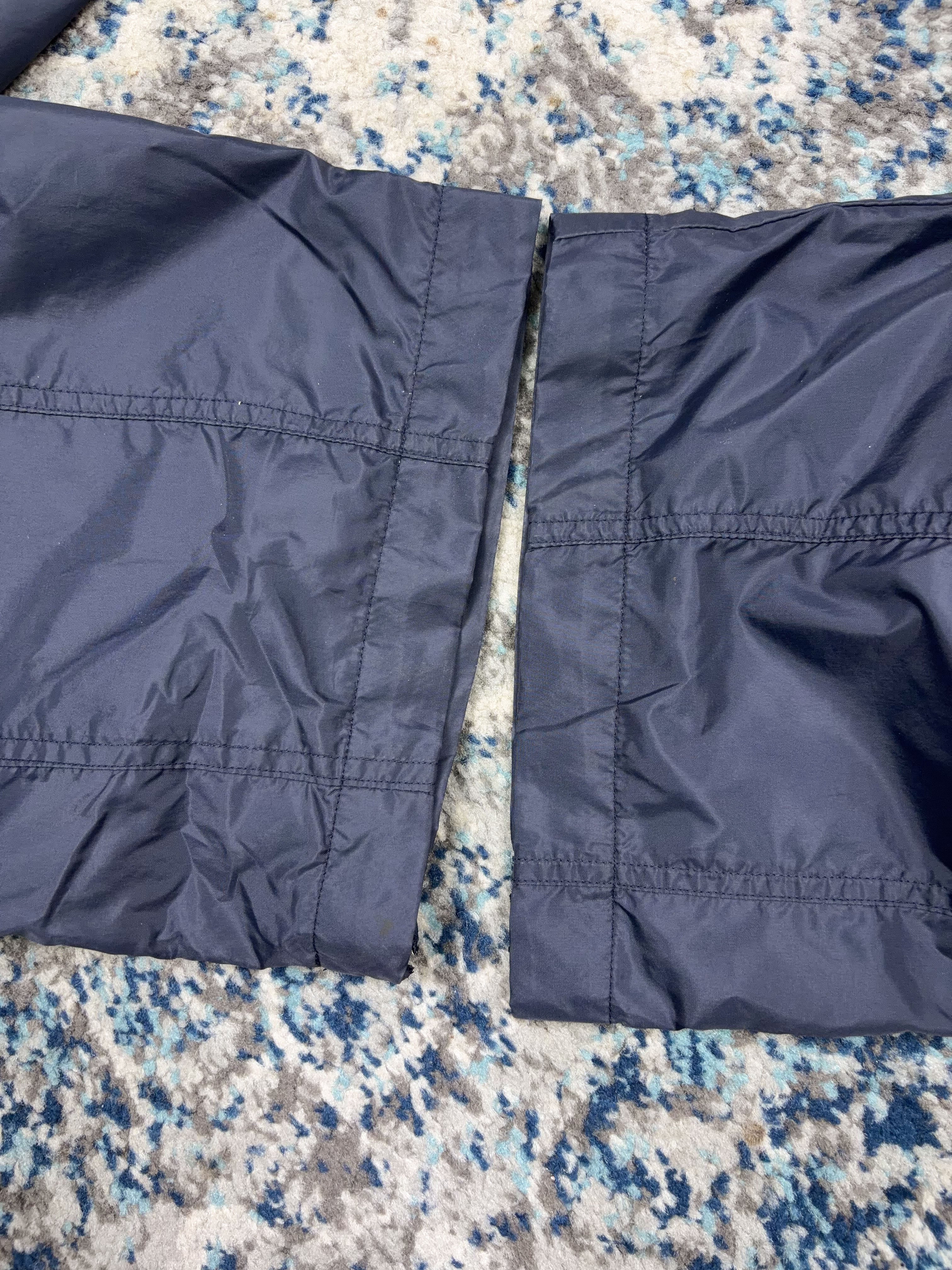 Vintage Nike Embroidered Mini Swoosh Mesh Lined Windbreaker Pants Size 2XL