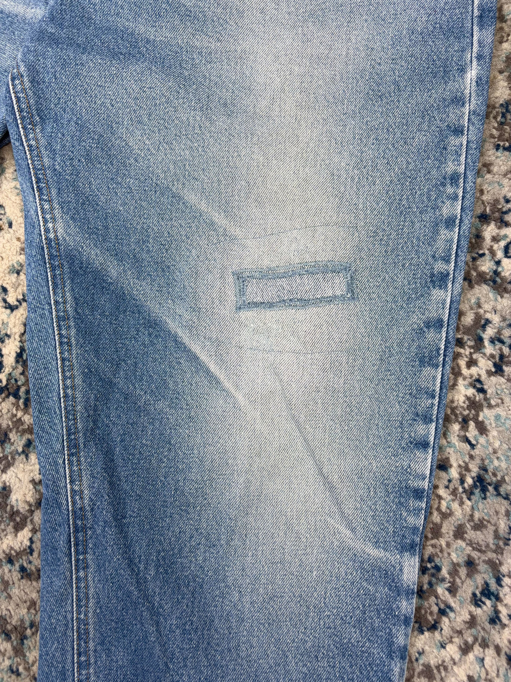 Vintage Carhartt Regular Fit Workwear Light Wash Denim Pants Size 38