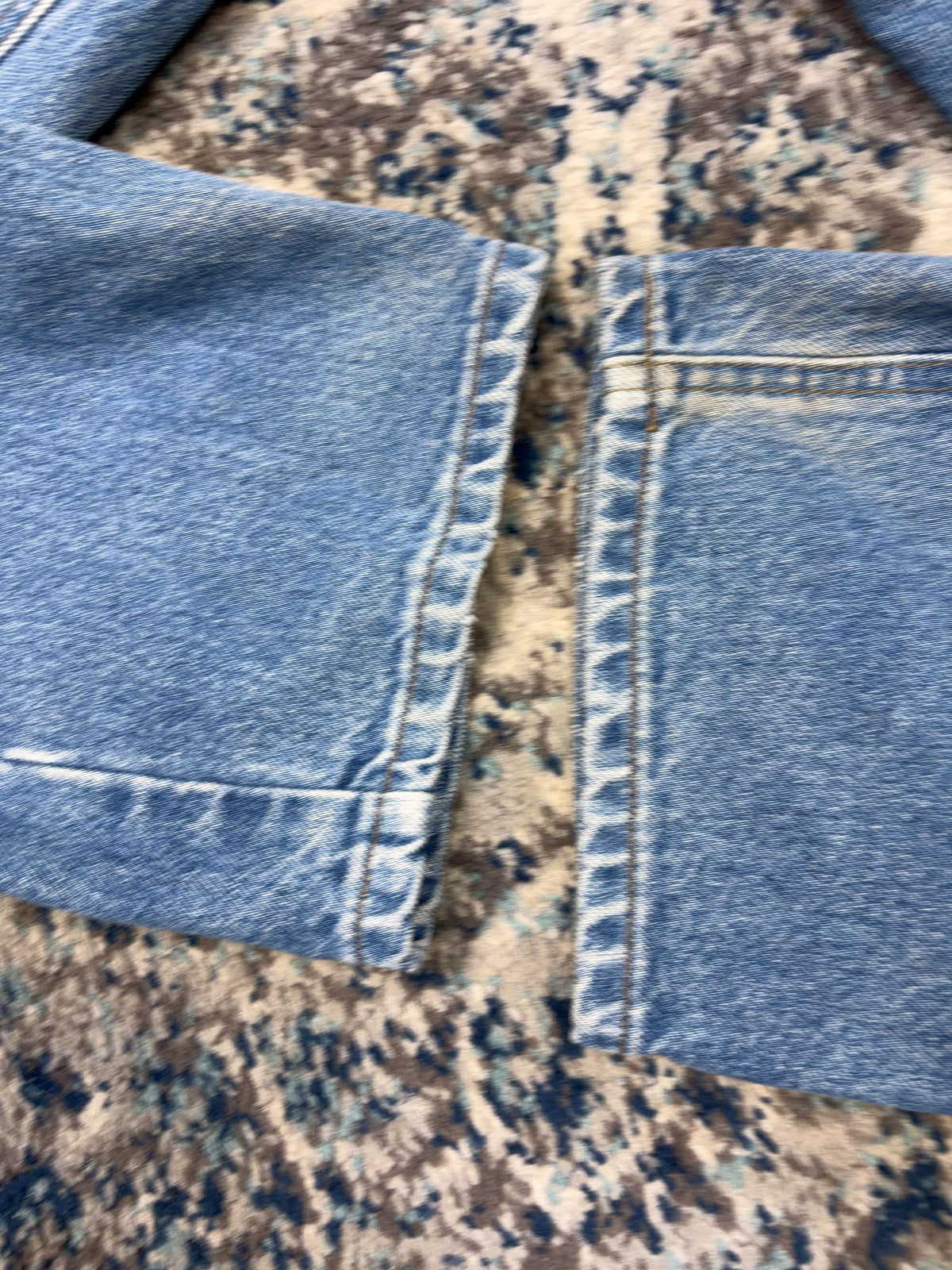 Vintage Carhartt Regular Fit Workwear Light Wash Denim Pants Size 38