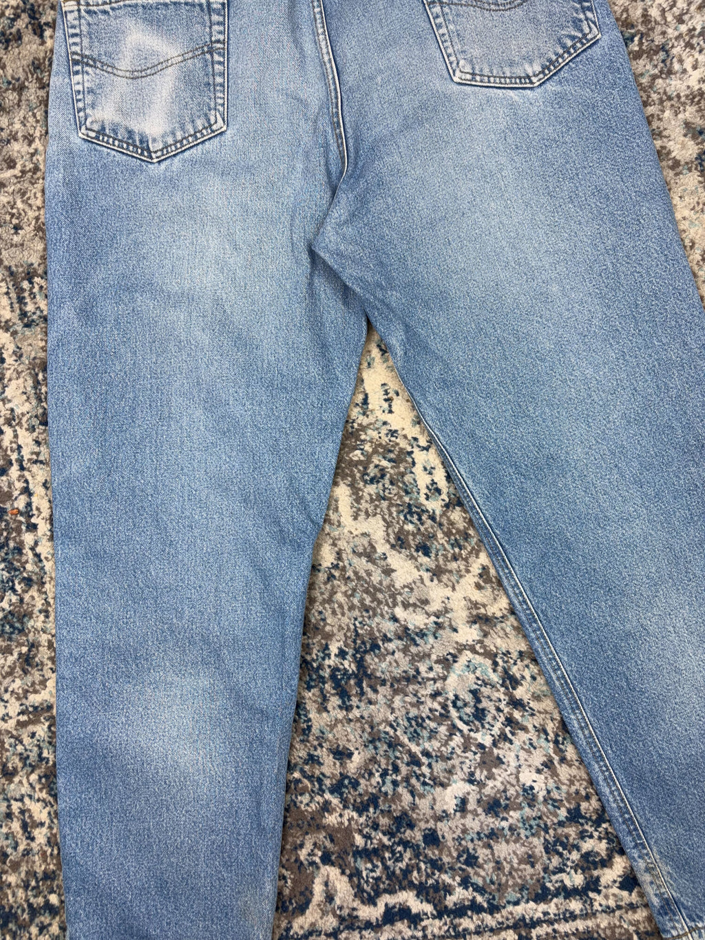 Vintage Carhartt Regular Fit Workwear Light Wash Denim Pants Size 38