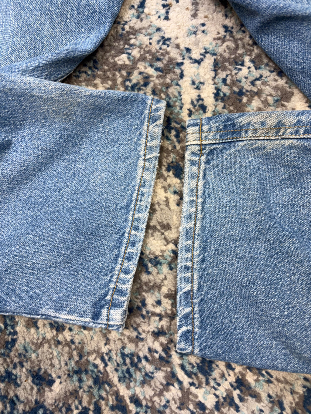 Vintage Carhartt Regular Fit Workwear Light Wash Denim Pants Size 38