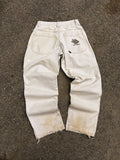 Vintage Y2K Fubu Embroidered Pocket Logo Workwear Style Pants Size 31