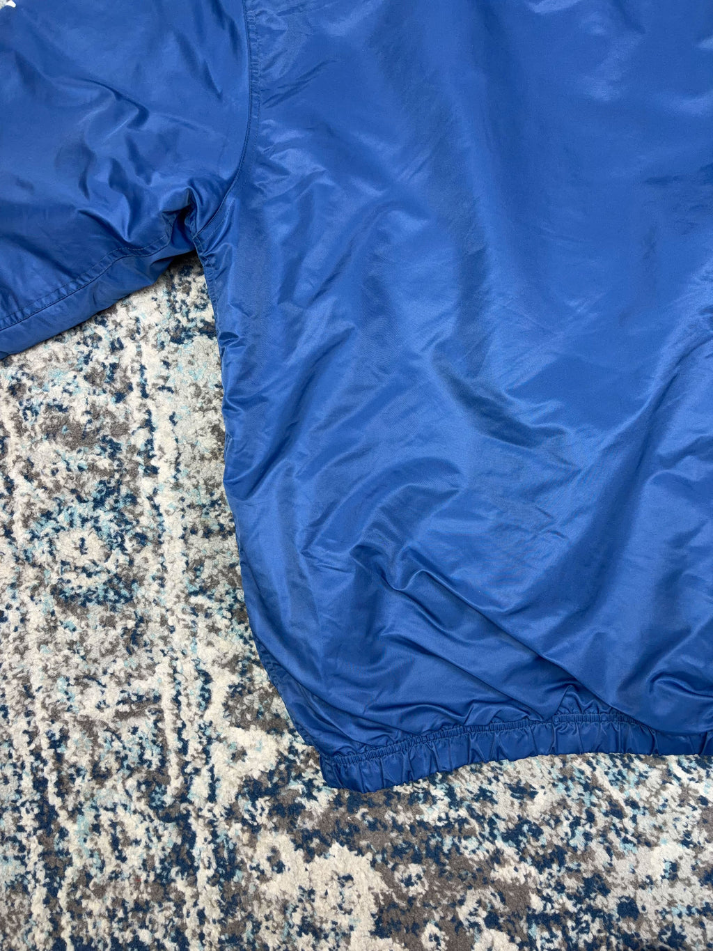 Vintage Nike Embroidered Mini Swoosh Insulated Hooded Bomber Jacket Size Medium