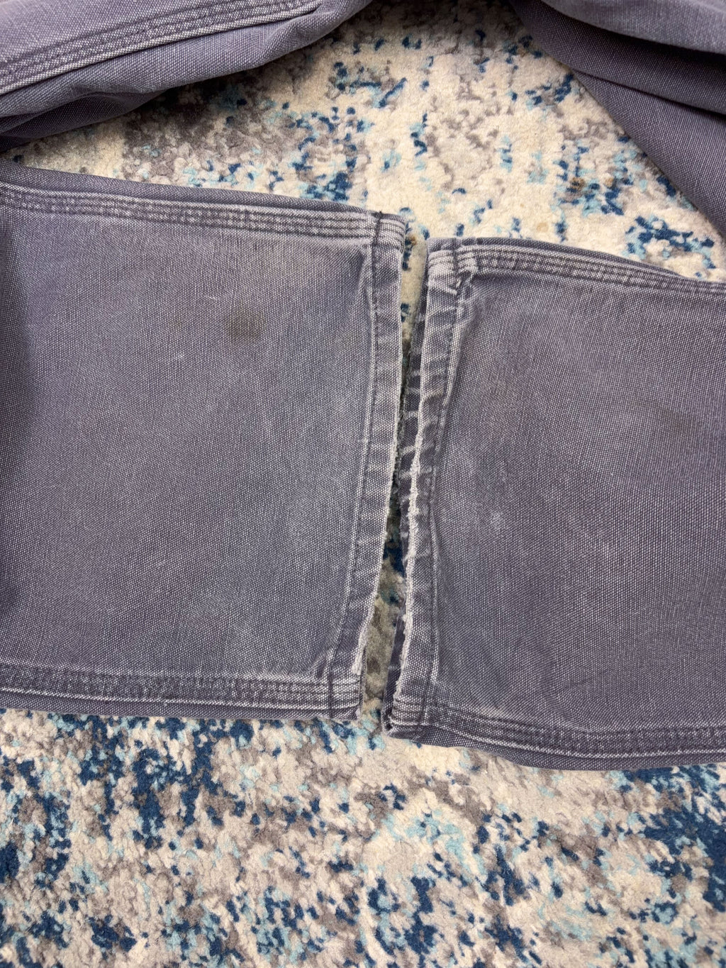Vintage Carhartt Canvas Workwear Dungaree Fit Carpenter Pants Size 34