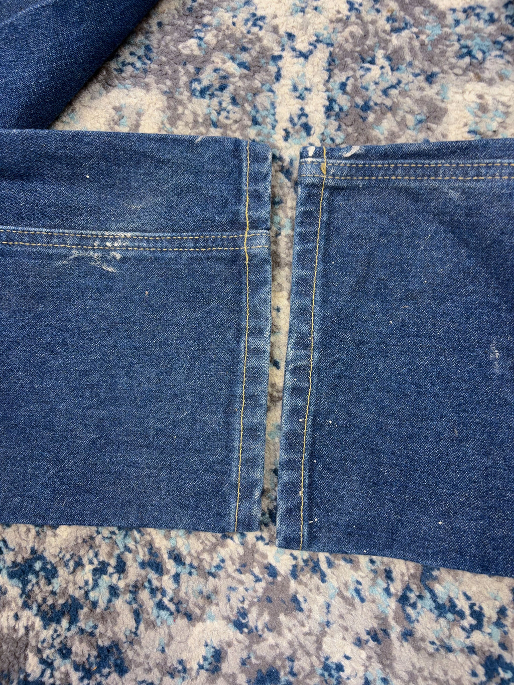 Vintage Carhartt FR Dark Wash Denim Workwear Pants Size 33
