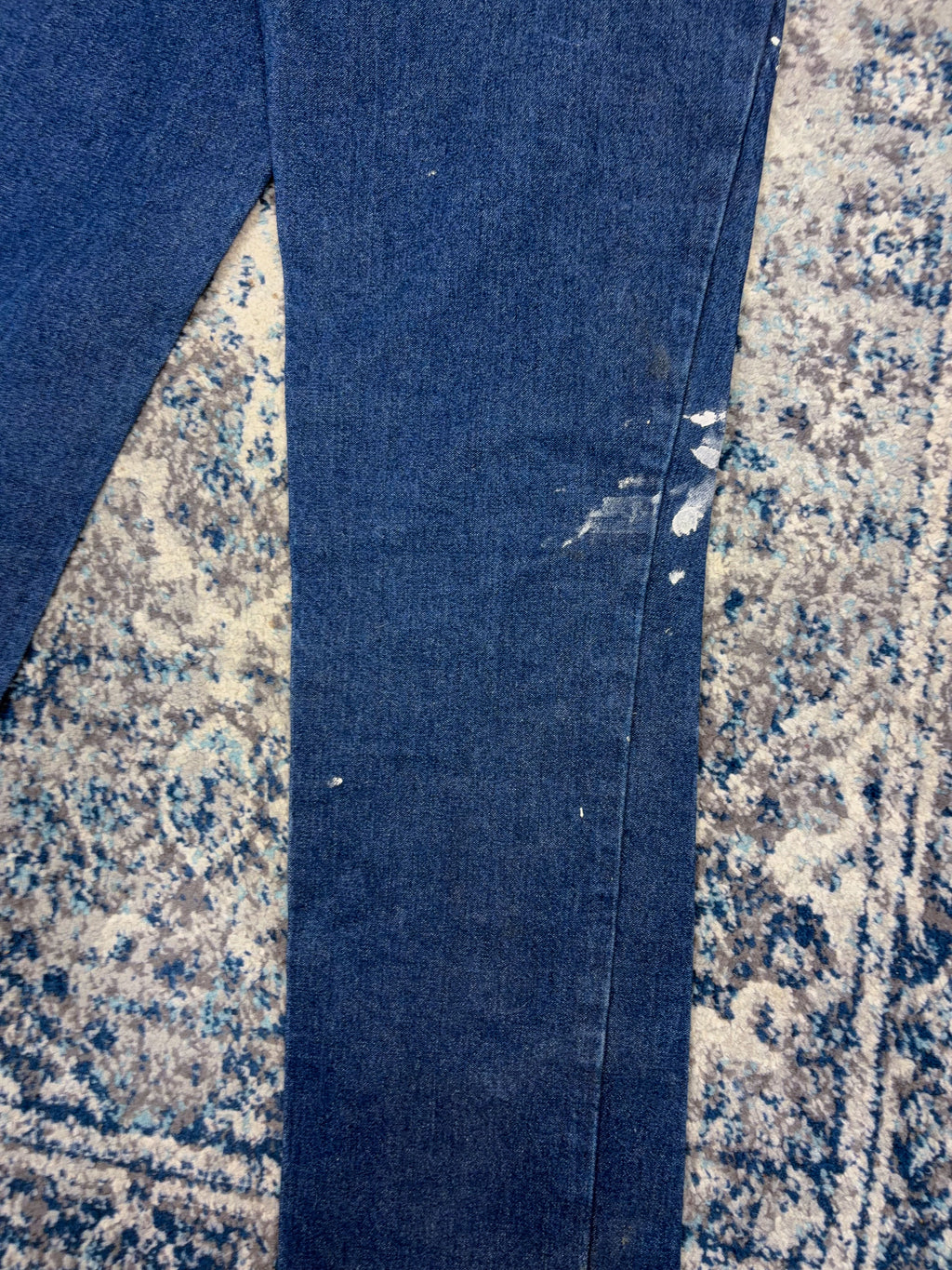 Vintage Carhartt FR Dark Wash Denim Workwear Pants Size 33