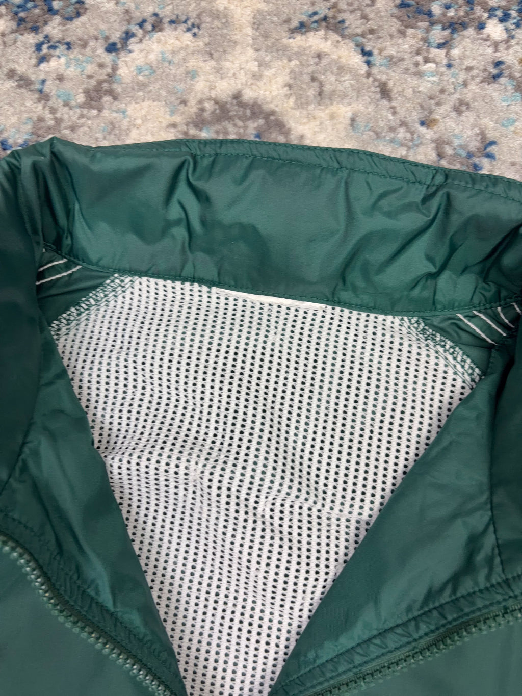 Vintage Adidas Embroidered Logo Mesh Lined Windbreaker Full Zip Jacket Size Large