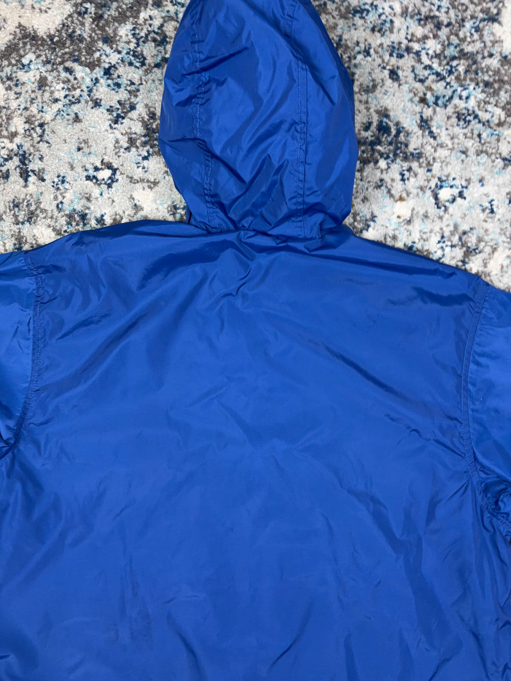 Vintage Nike Embroidered Sleeve Swoosh 1/4 Zip Anorak Windbreaker Jacket Size Medium