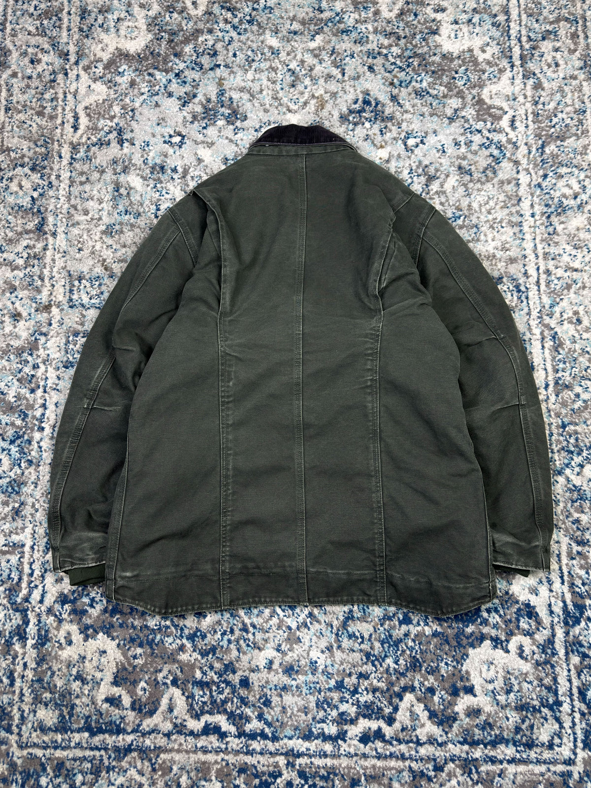 Vintage Womens Carhartt Blanket Lined Canvas Workwear Arctic Jacket Size XL