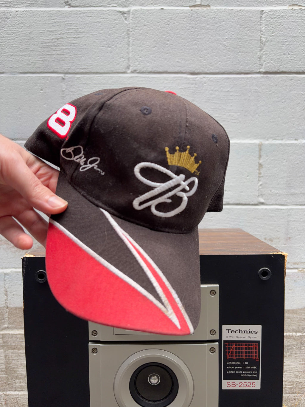 Vintage Dale Earnhardt Jr #8 Nascar Budweiser Embroidered Logo Strapback Hat OSFA