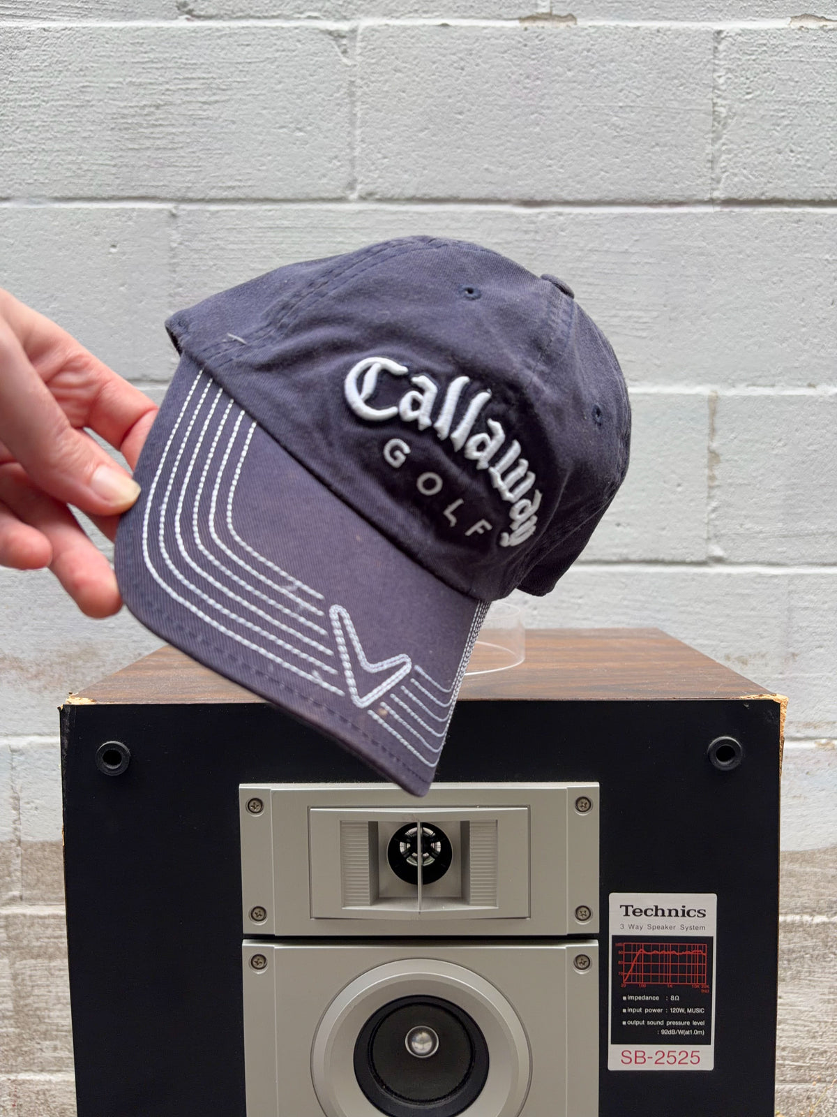 Callaway Golf Embroidered Logo Strapback Hat OSFA