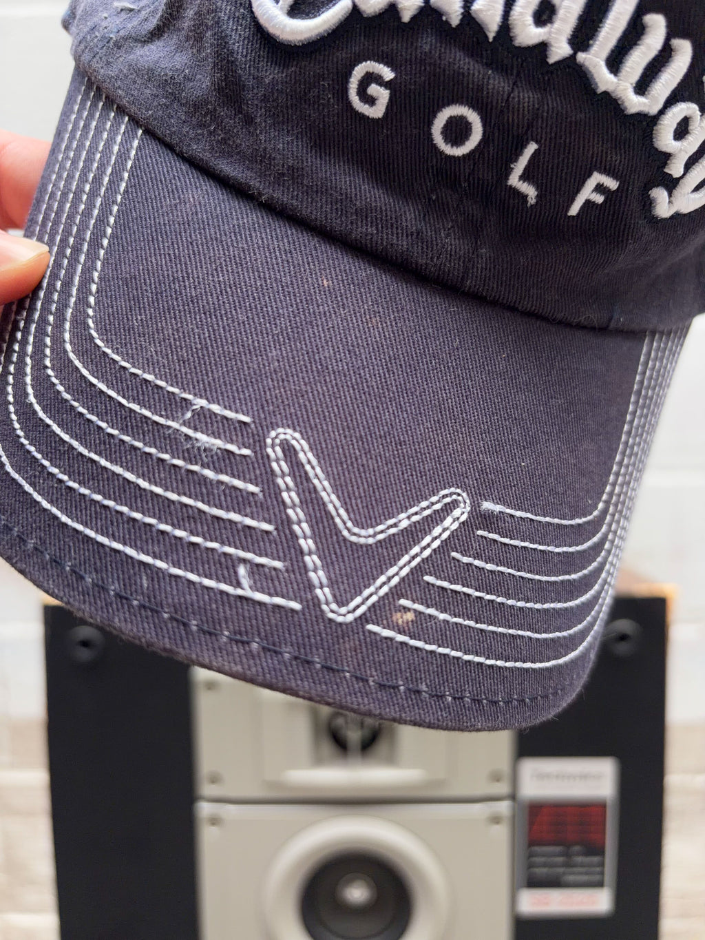 Callaway Golf Embroidered Logo Strapback Hat OSFA