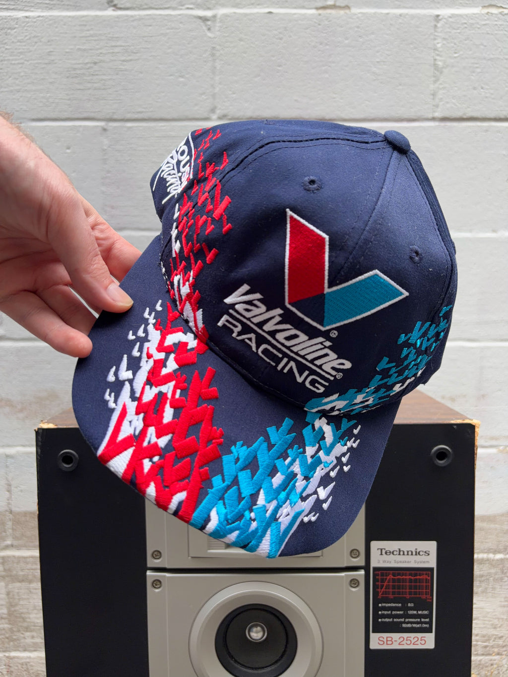 Vintage Mark Martin #6 Valvoline Racing Embroidered Logo Snapback Hat OSFA