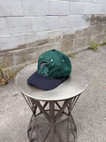 Vintage 90s Michigan State Spartans NCAA Embroidered Mascot Fitted Hat Size 7 1/8