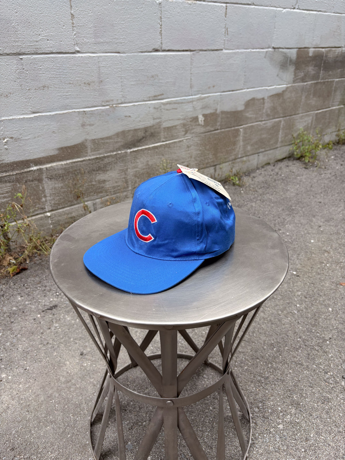 Vintage Chicago Cubs MLB Embroidered Logo Lincoln Promo Snapback Hat OSFA