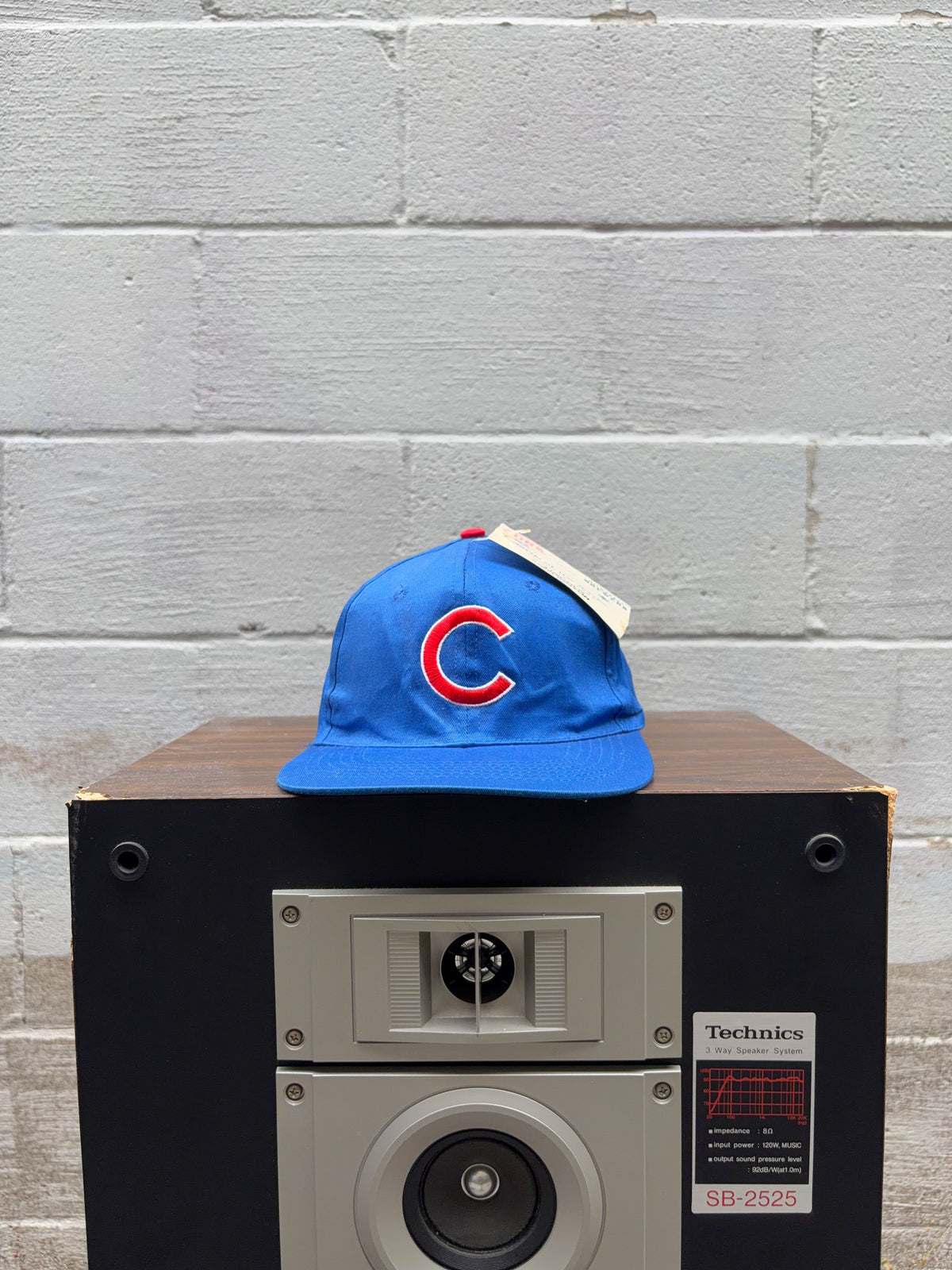 Vintage Chicago Cubs MLB Embroidered Logo Lincoln Promo Snapback Hat OSFA