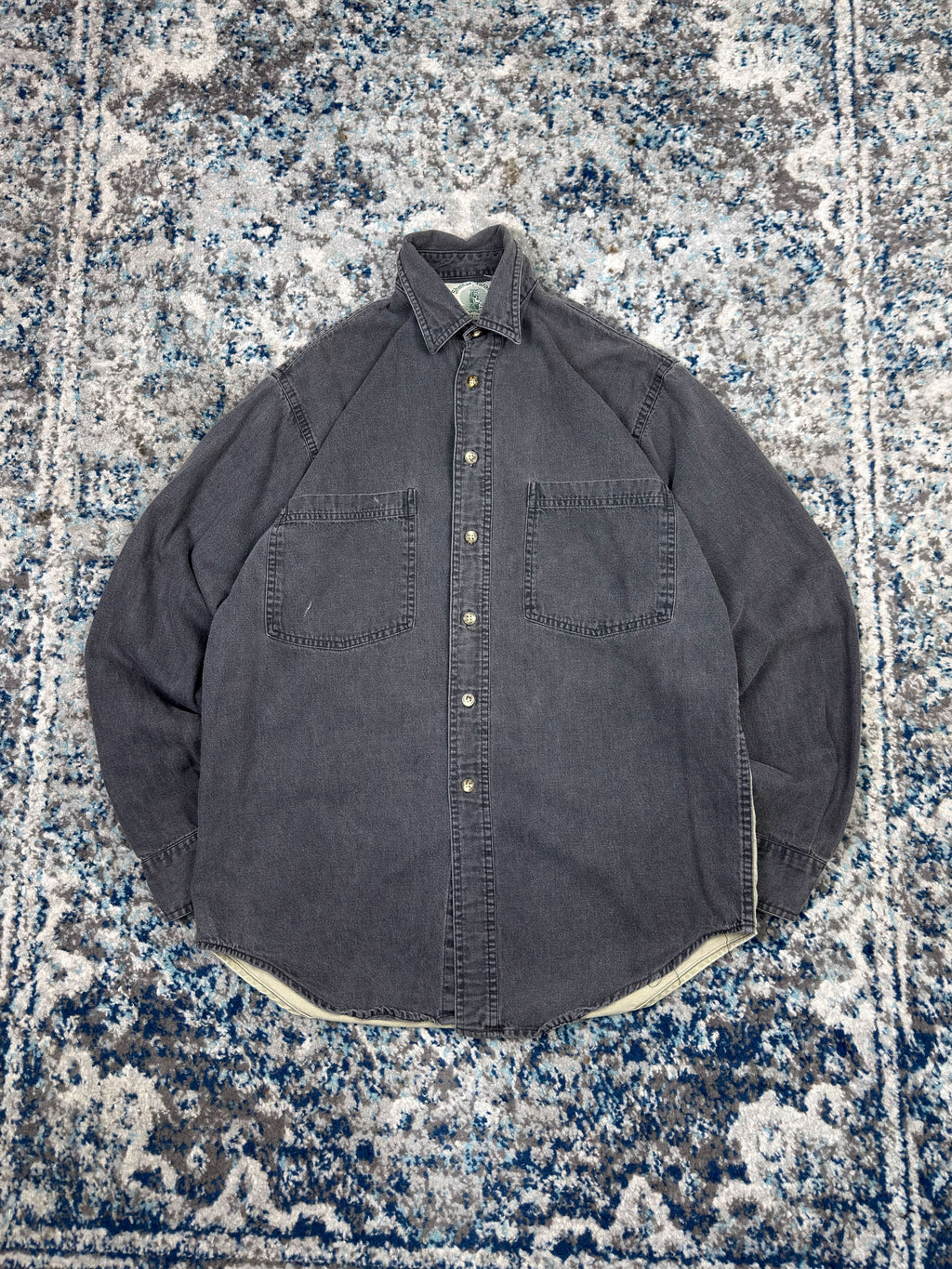 Vintage 1998 Shelter Island Penzoil 20th Anniversary Graphic Button Up Shirt Size Small