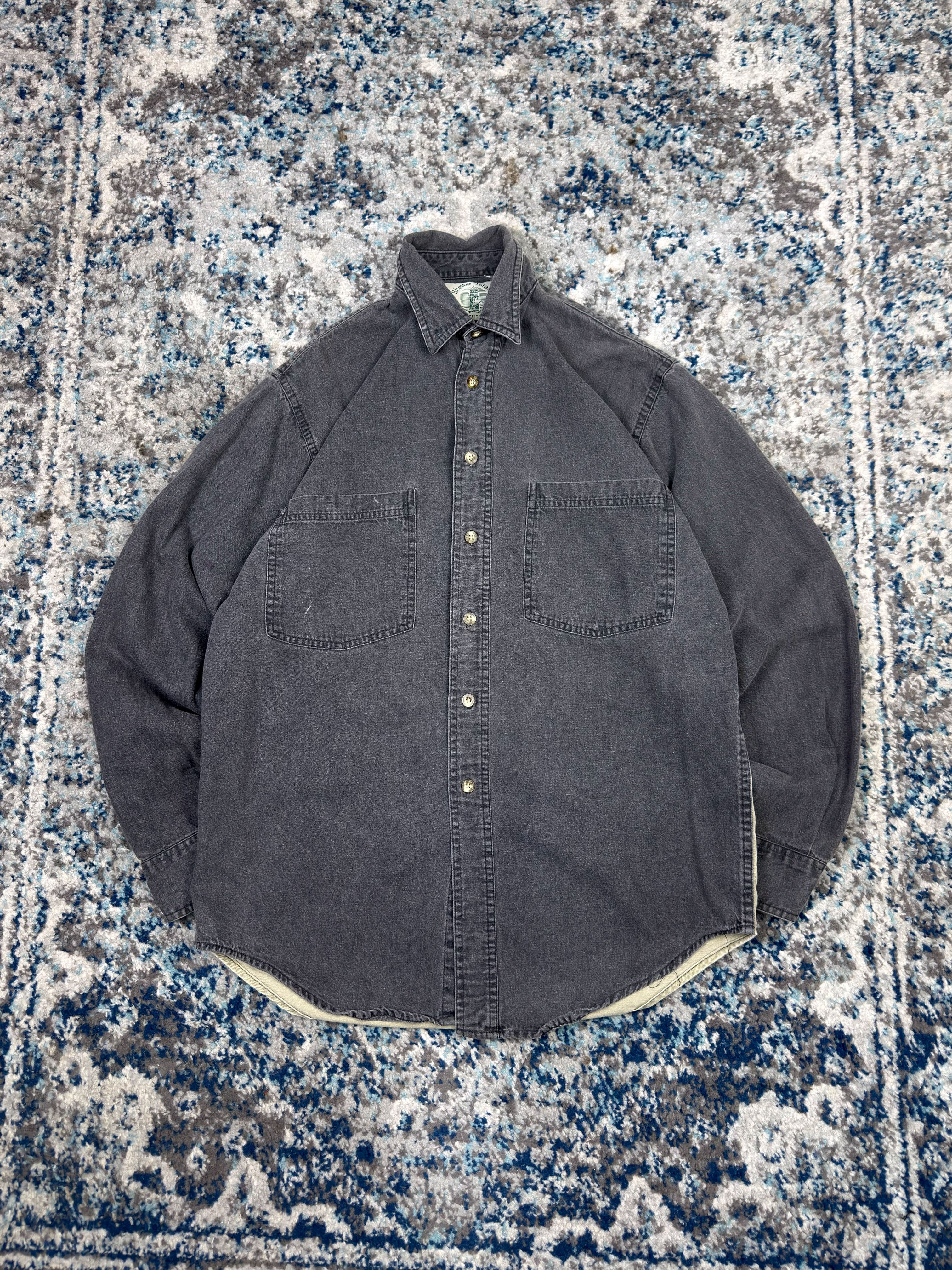 Vintage 1998 Shelter Island Penzoil 20th Anniversary Graphic Button Up Shirt Size Small