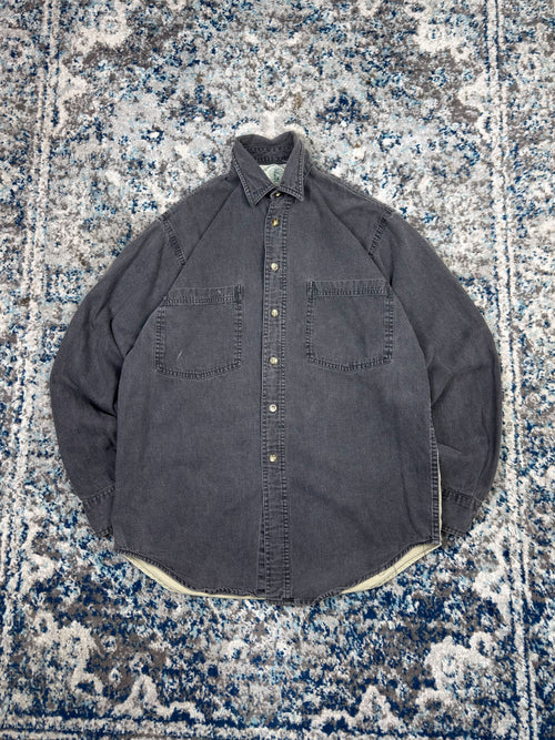 Vintage 1998 Shelter Island Penzoil 20th Anniversary Graphic Button Up Shirt Size Small