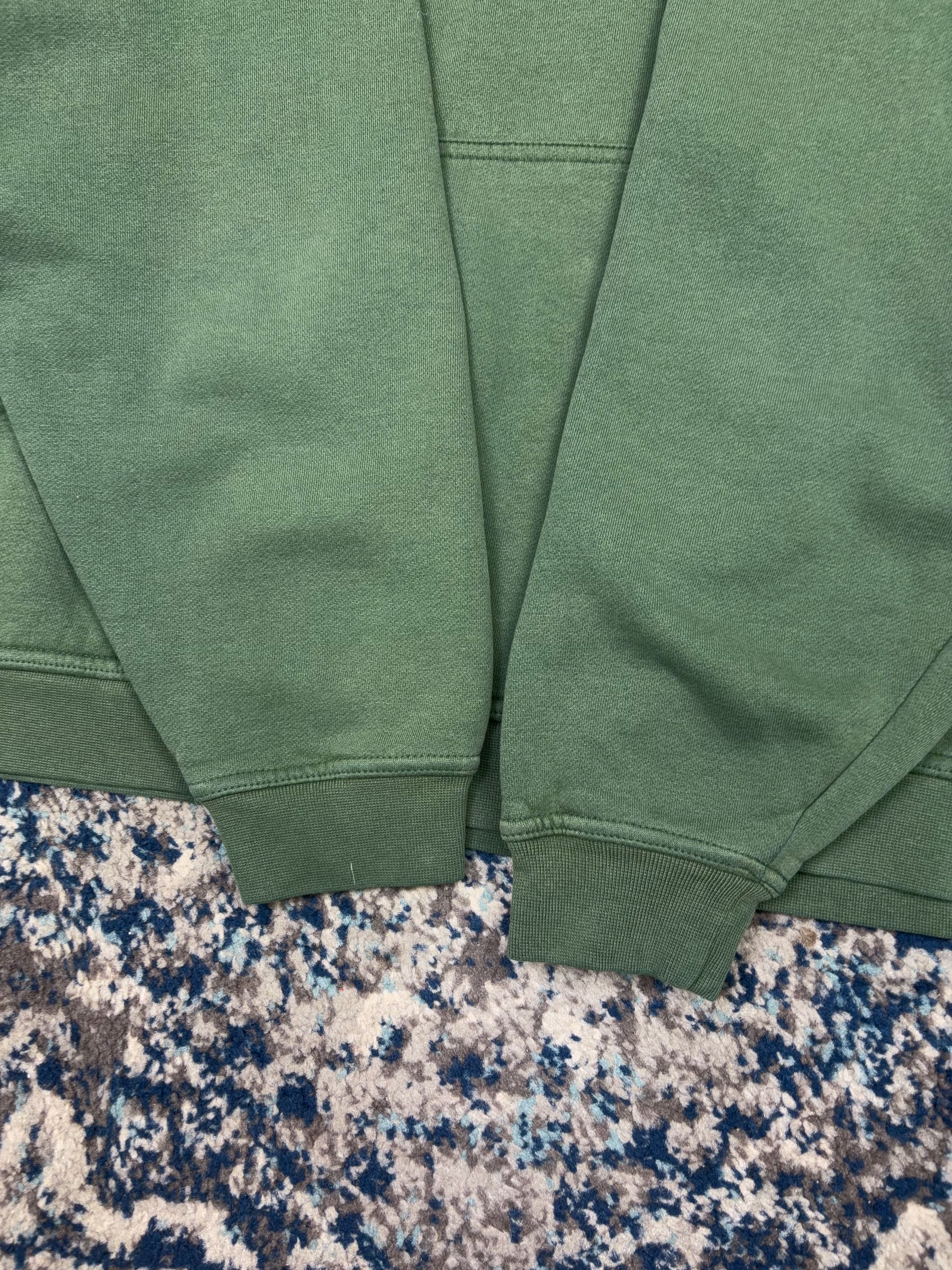Vintage Green Bay Packers NFL Embroidered Spellout Reebok Hooded Sweatshirt Size Large