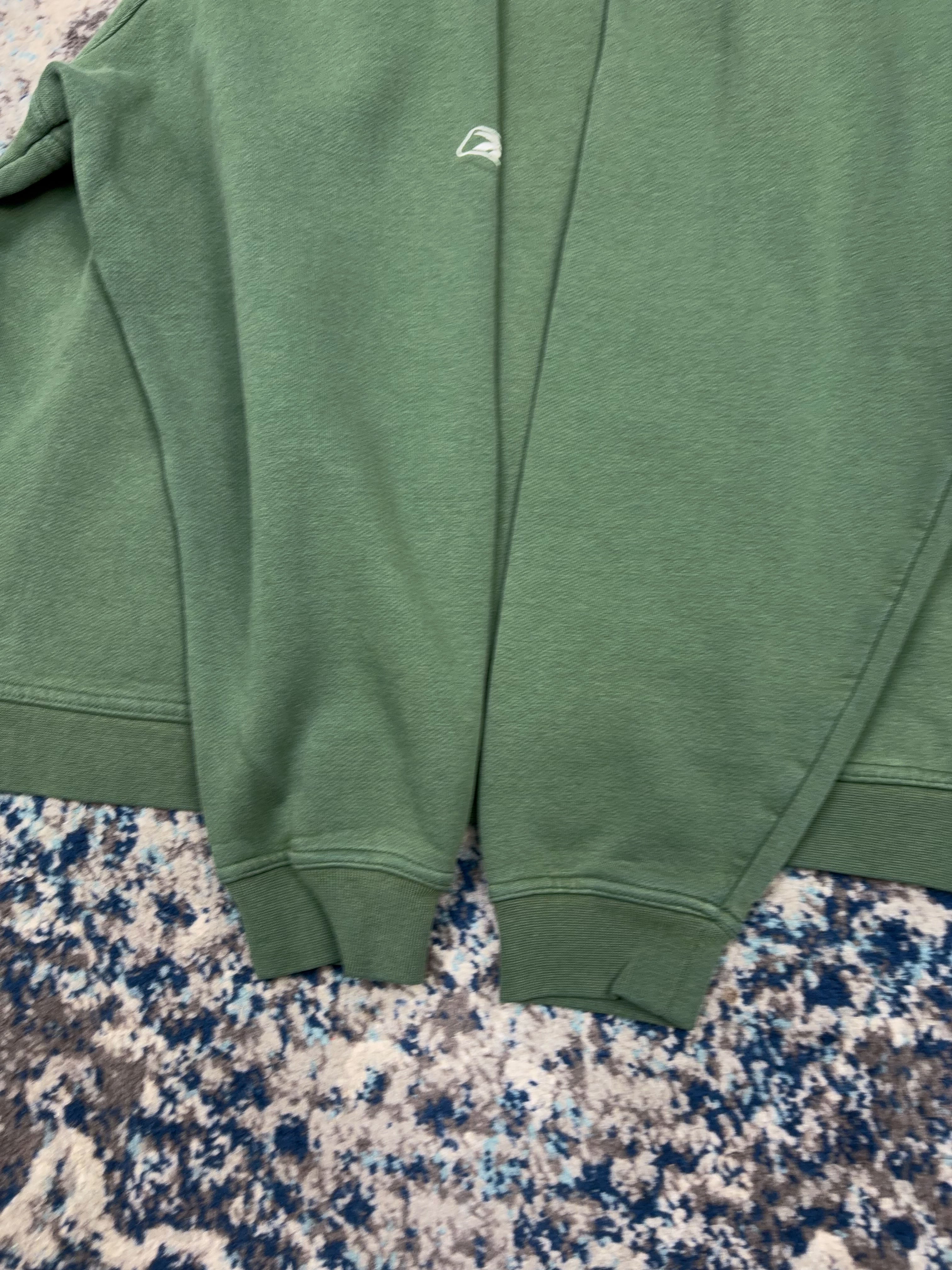 Vintage Green Bay Packers NFL Embroidered Spellout Reebok Hooded Sweatshirt Size Large