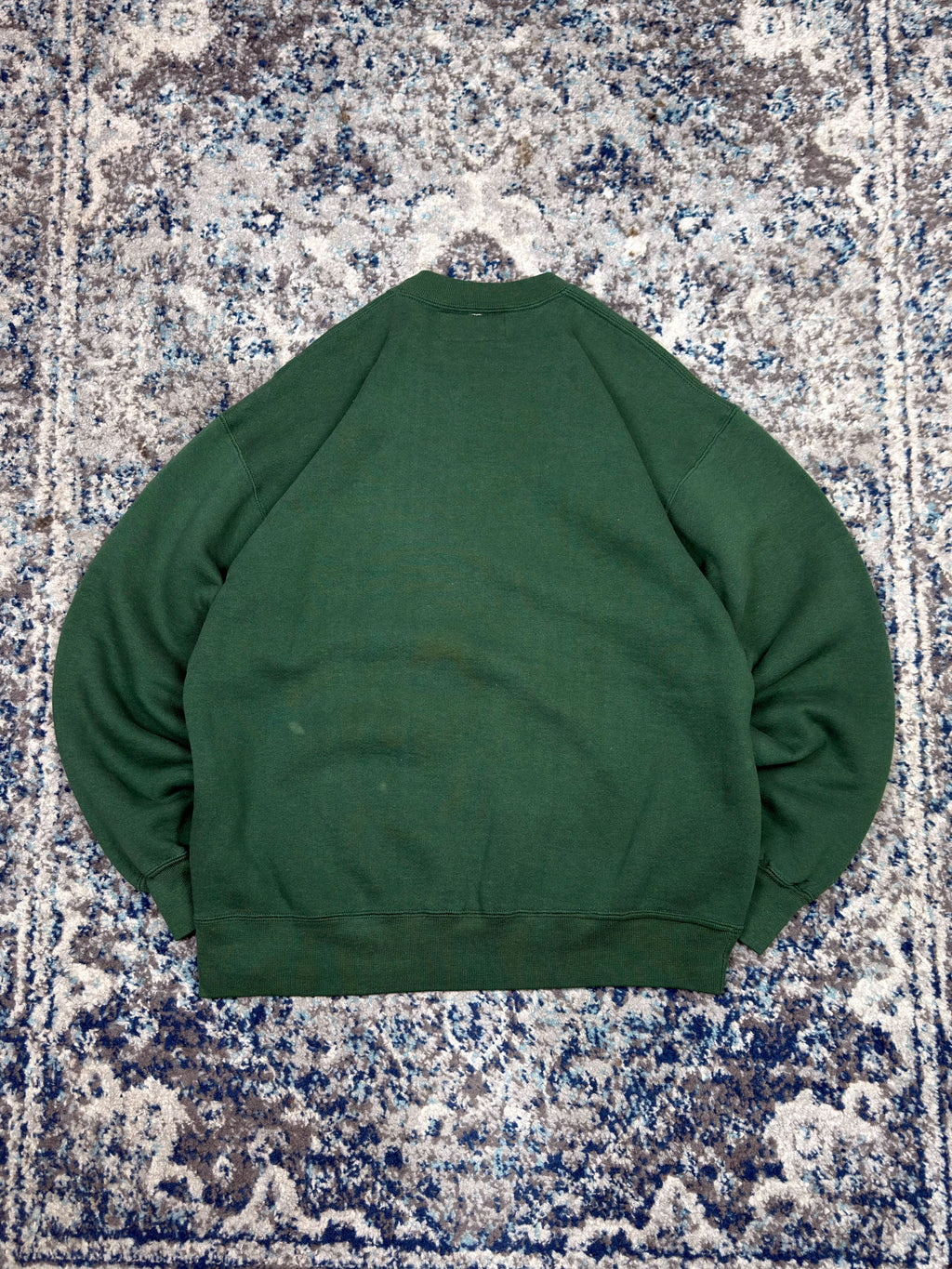 Vintage 90s Michigan State Spartans NCAA Graphic Spellout Hockey Sweatshirt Size Large