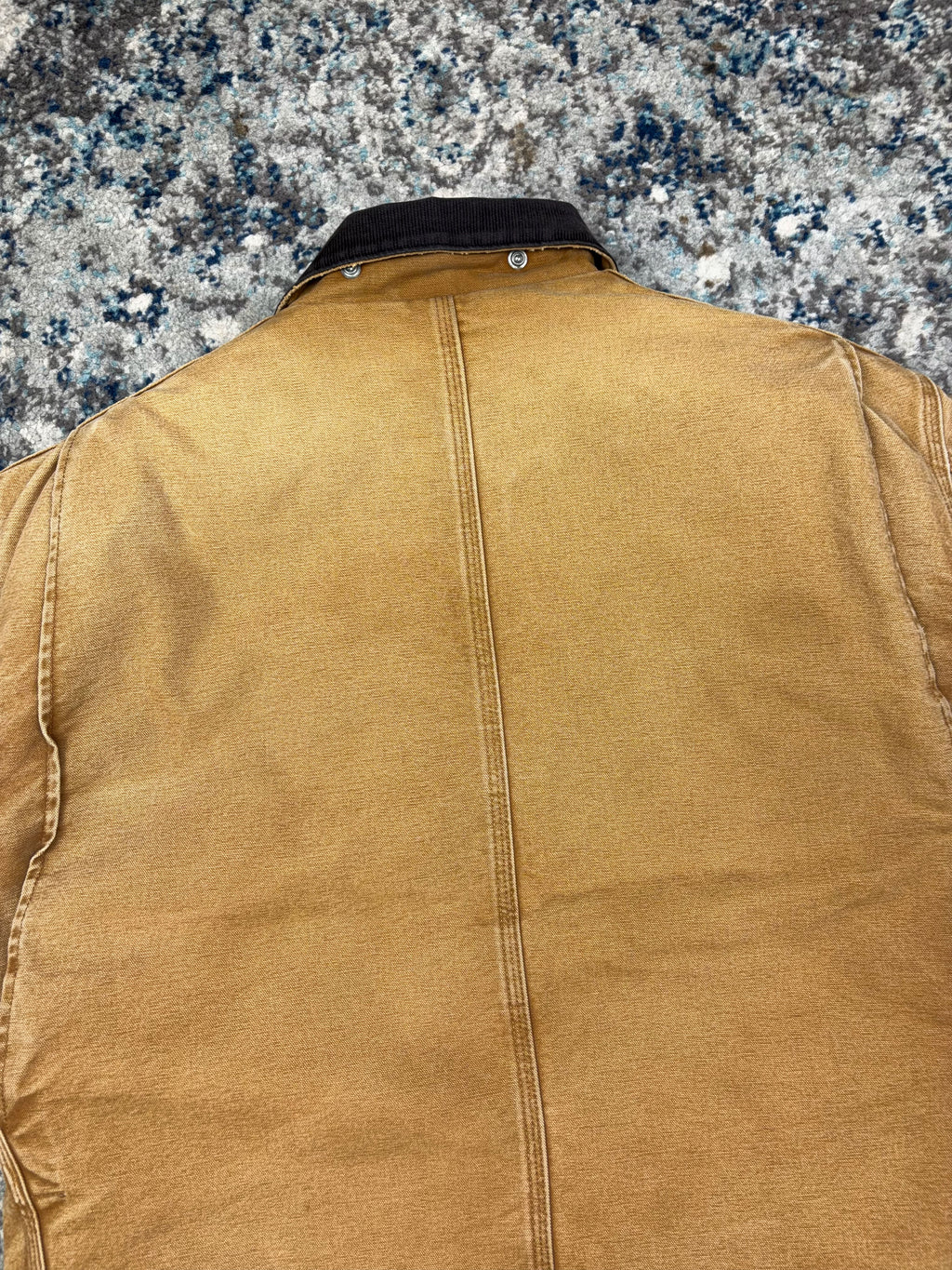 Vintage Carhartt Quilted Lined Canvas Workwear Arctic Jacket C29 BRN Size Large