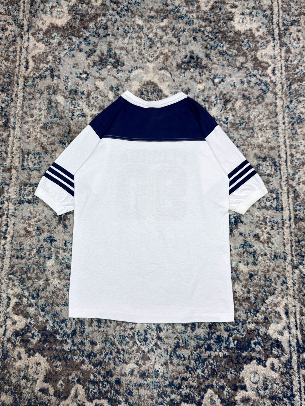 Vintage 1990 Florida Destination Graphic T-Shirt Style Football Jersey Size Medium