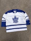 Vintage Toronto Maple Leafs NHL Stitched Logo CCM Away Hockey Jersey Size XL