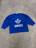 Vintage Toronto Maple Leafs NHL CCM Training Hockey Jersey Size Large