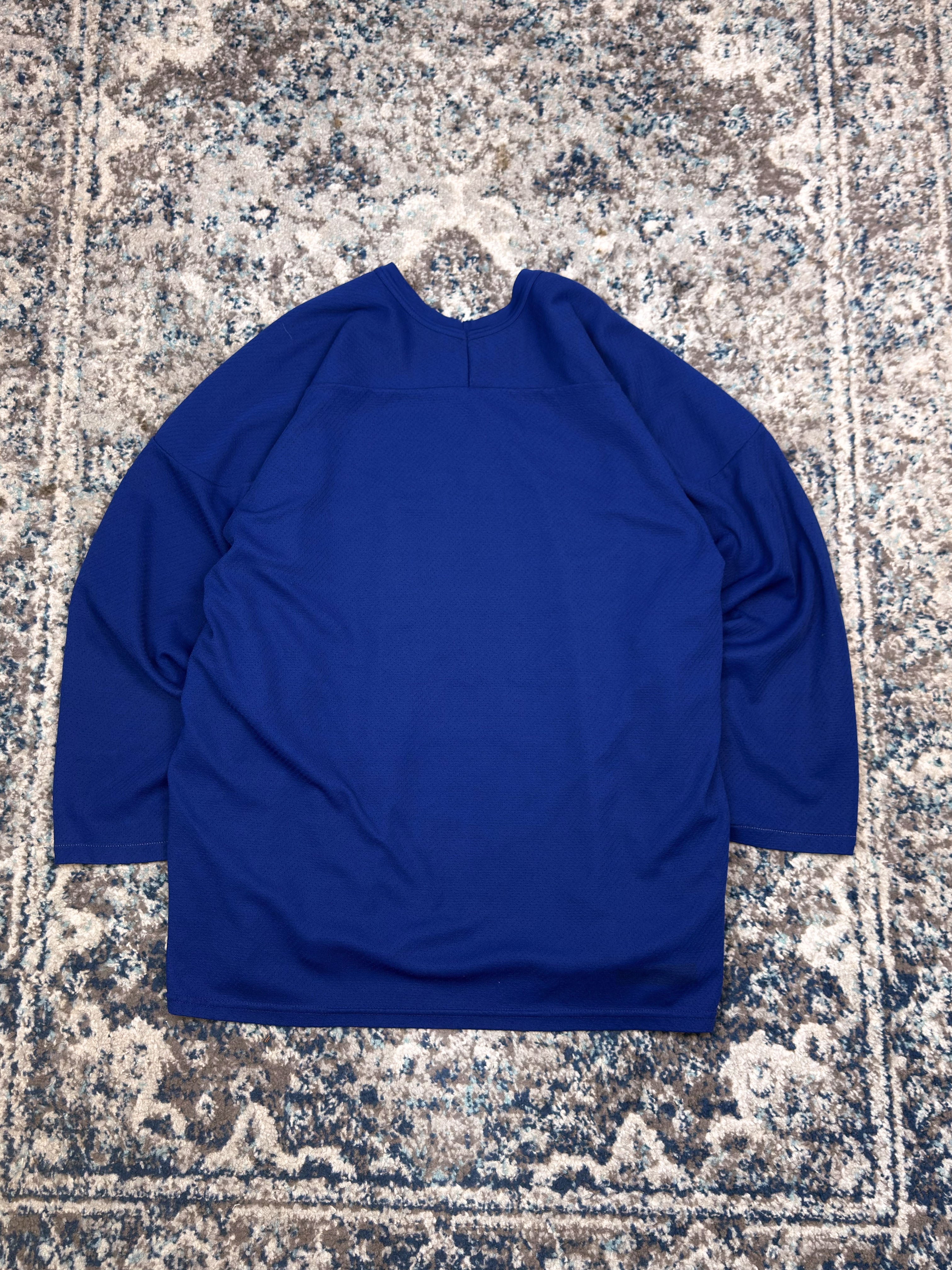 Vintage Toronto Maple Leafs NHL CCM Training Hockey Jersey Size Large