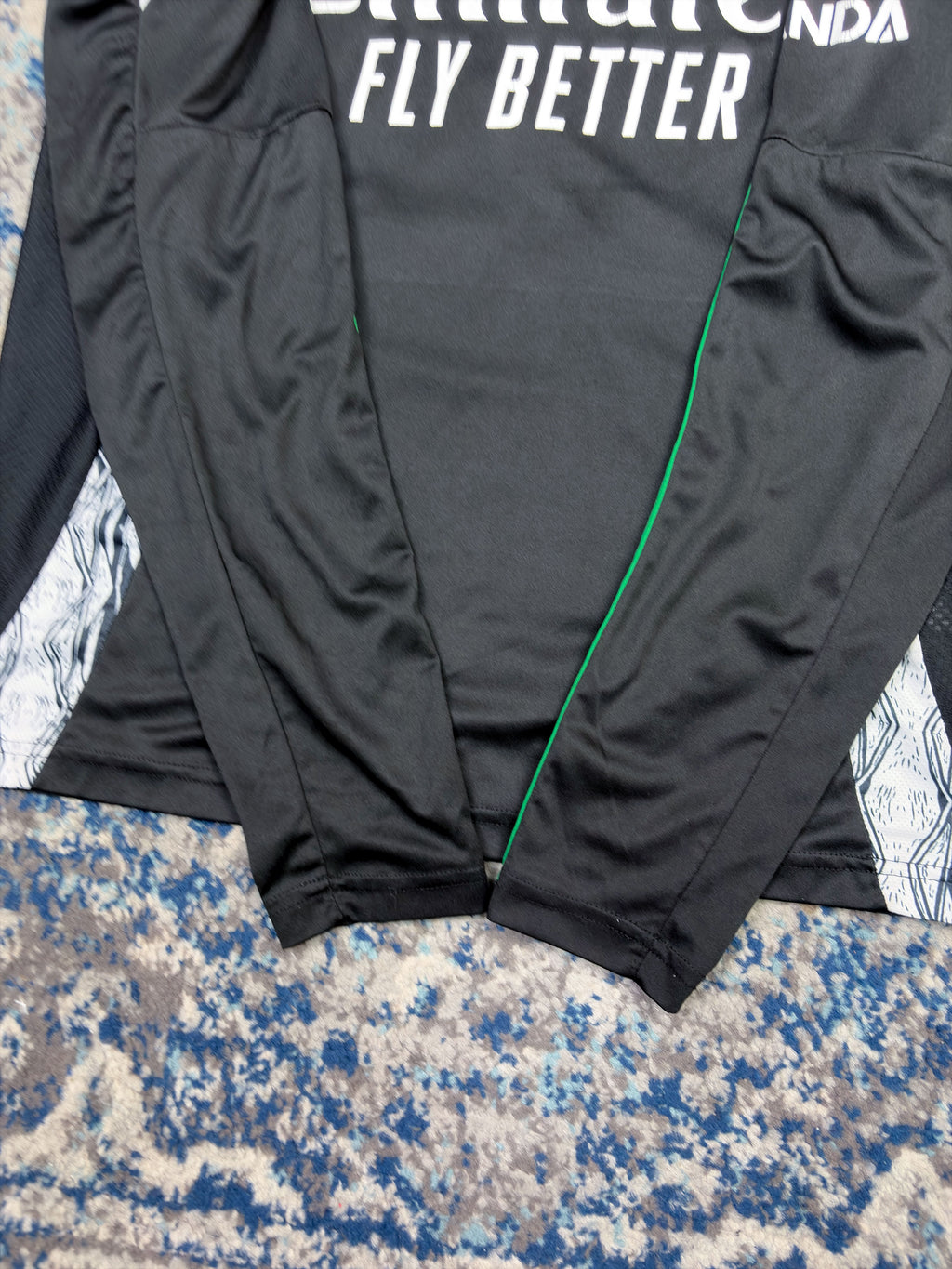 2024-25 Arsenal FC #22 Narayan Adidas Away Long Sleeve Soccer Jersey Size Medium