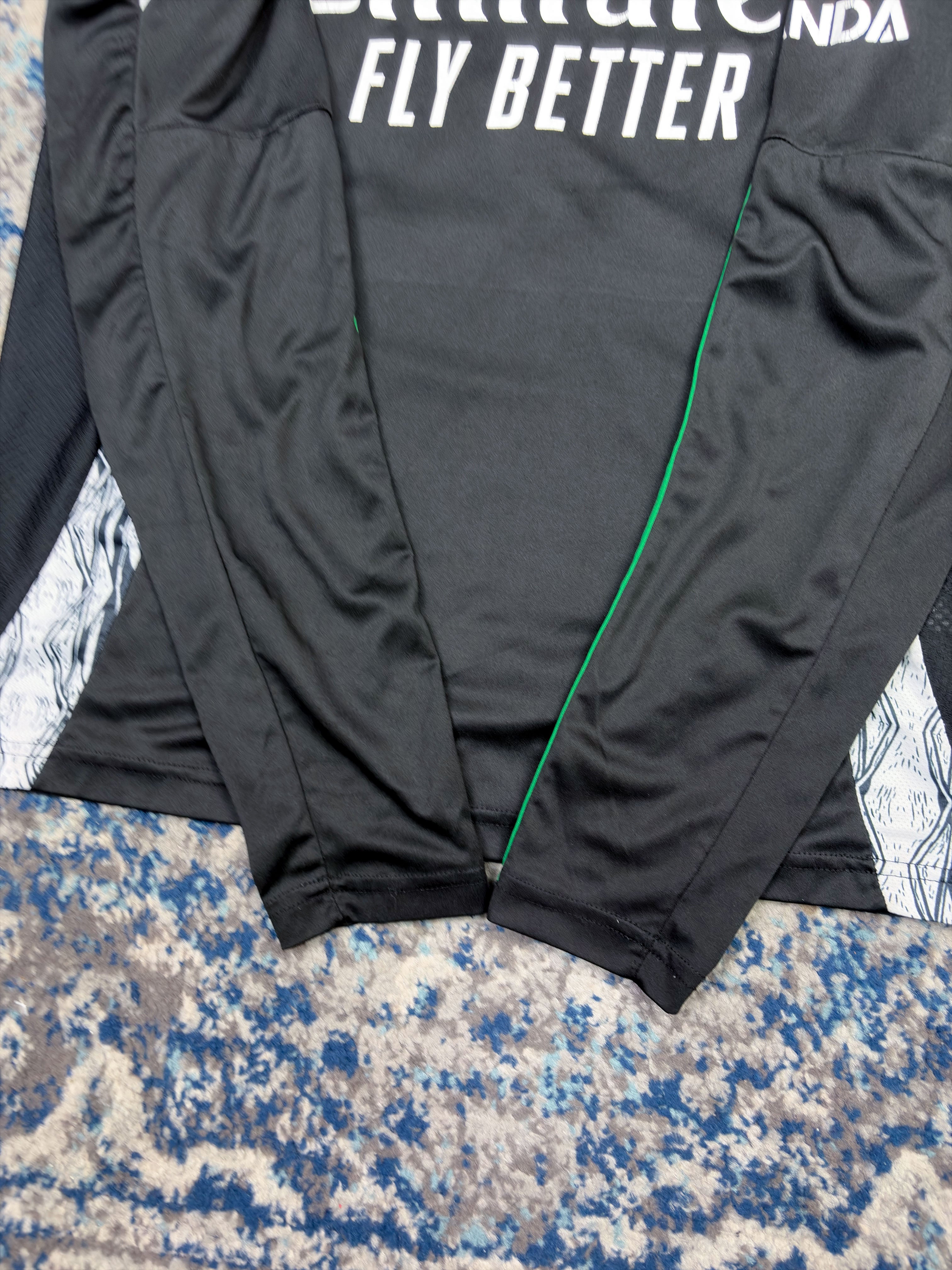 2024-25 Arsenal FC #22 Narayan Adidas Away Long Sleeve Soccer Jersey Size Medium