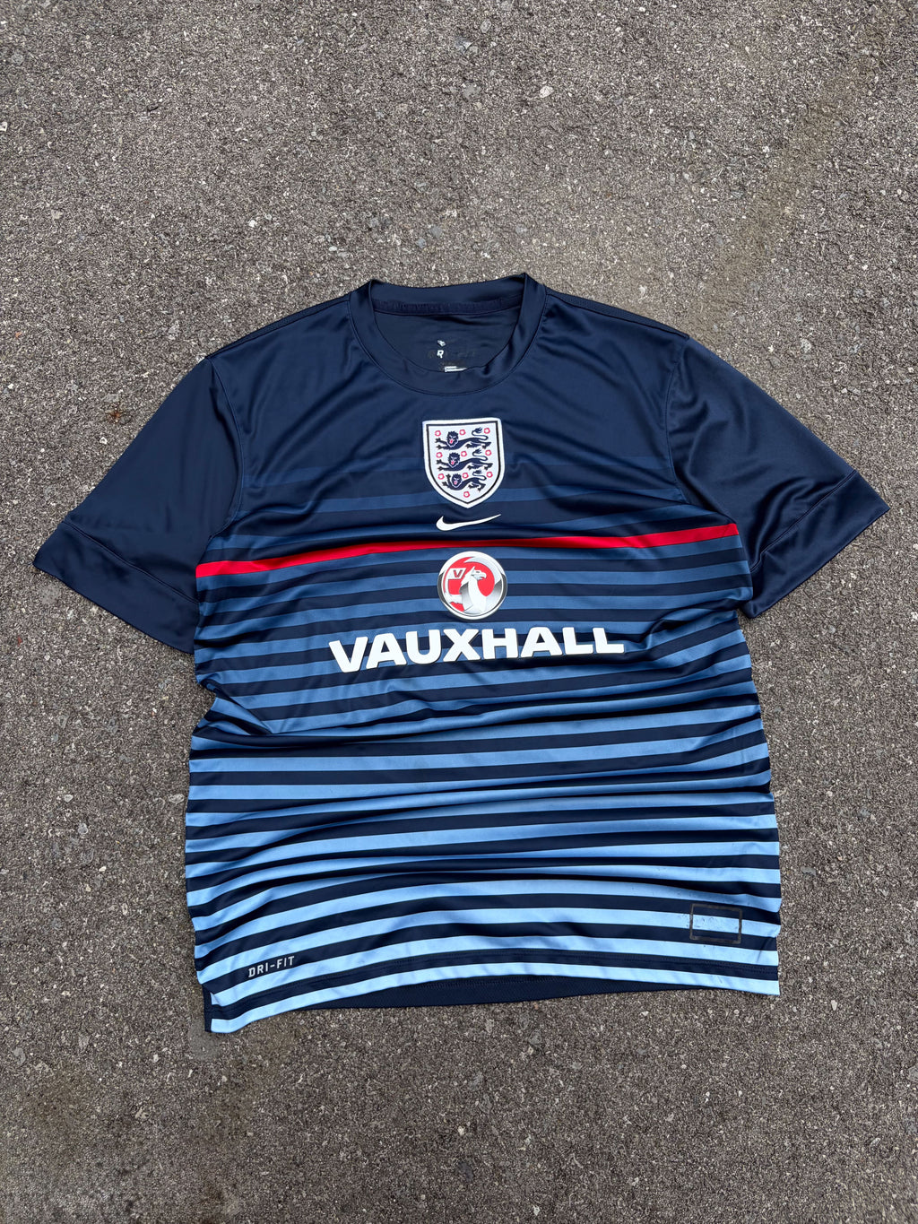2013-14 England FC Nike Practice Soccer Jersey Size Medium