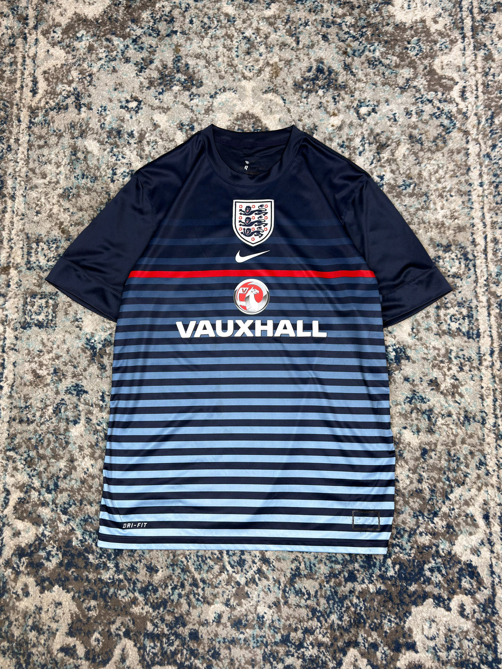 2013-14 England FC Nike Practice Soccer Jersey Size Medium