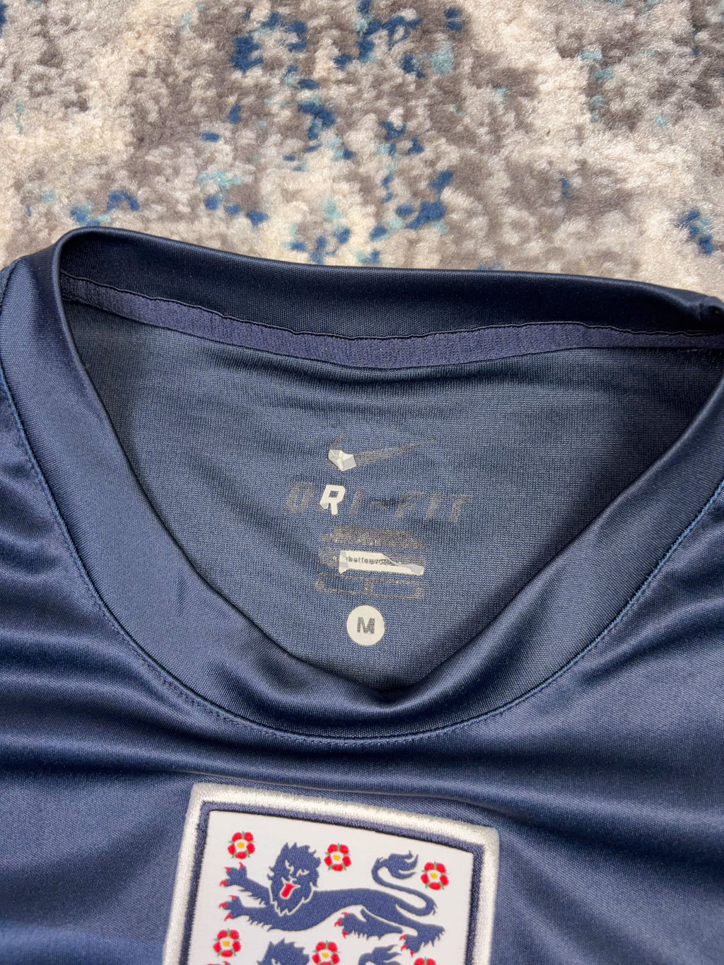 2013-14 England FC Nike Practice Soccer Jersey Size Medium