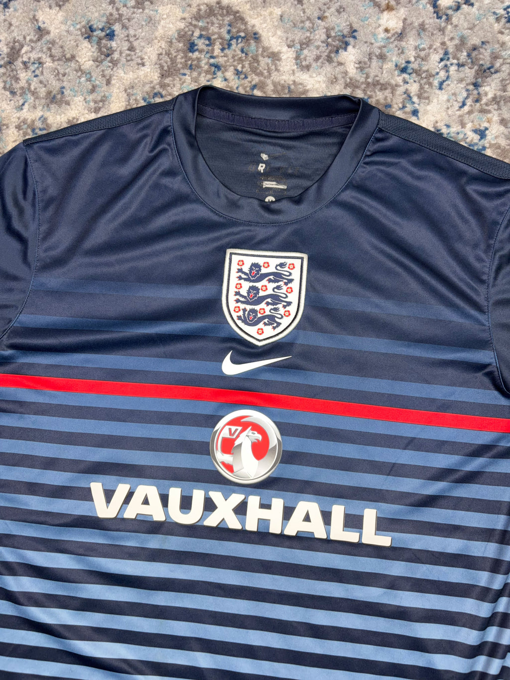 2013-14 England FC Nike Practice Soccer Jersey Size Medium