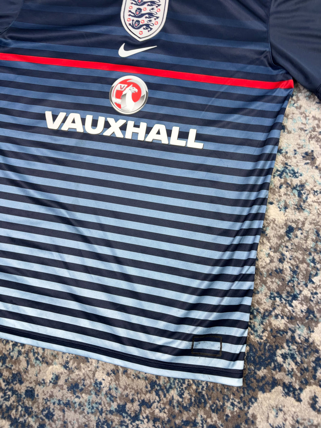 2013-14 England FC Nike Practice Soccer Jersey Size Medium