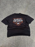 Harley Davidson Motorcycles Wrench Graphic Spellout T-Shirt Size 2XL