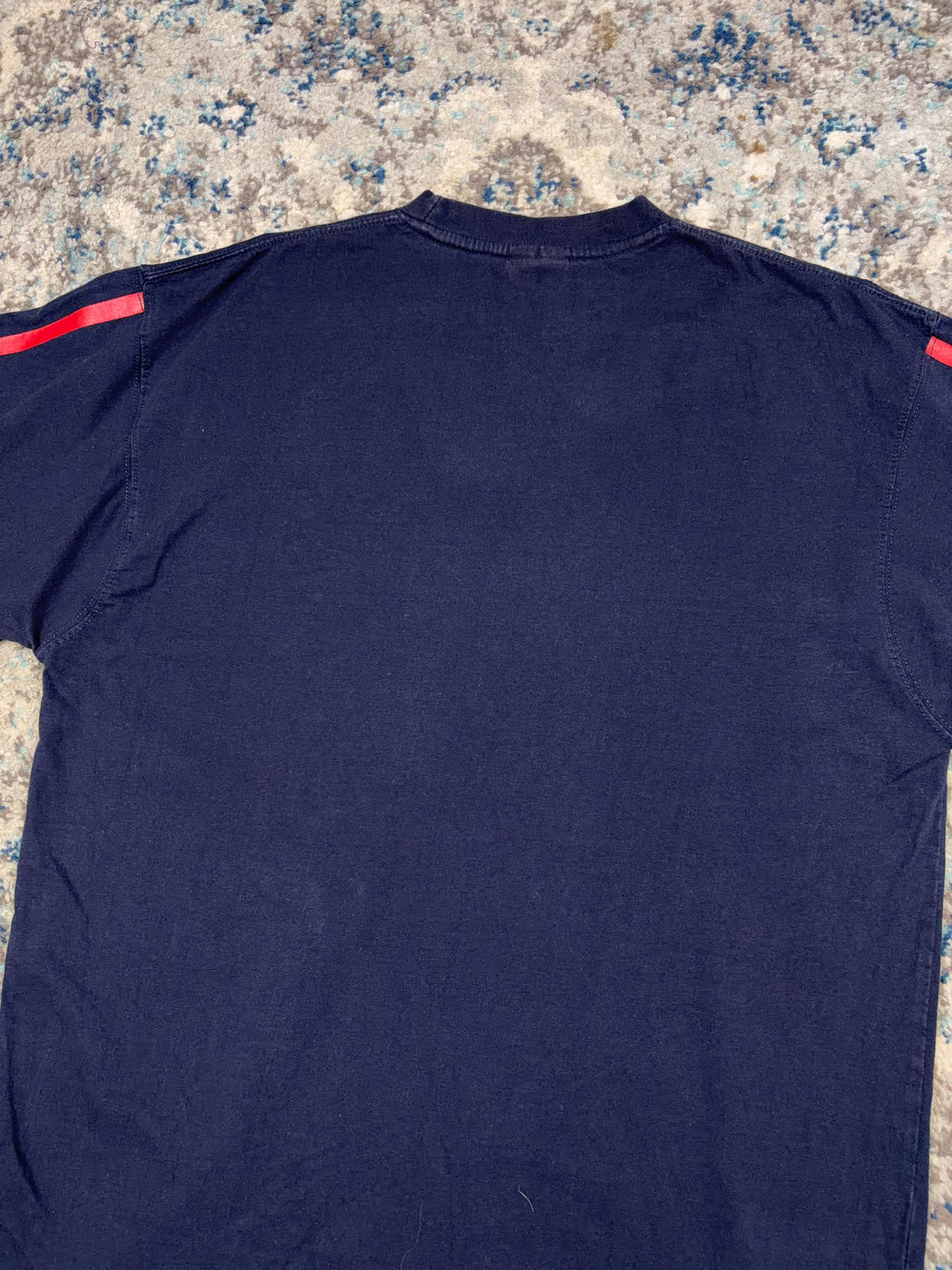 Vintage Jeff Gordon #24 Embroidered Spellout Long Sleeve Graphic T-Shirt Size Large