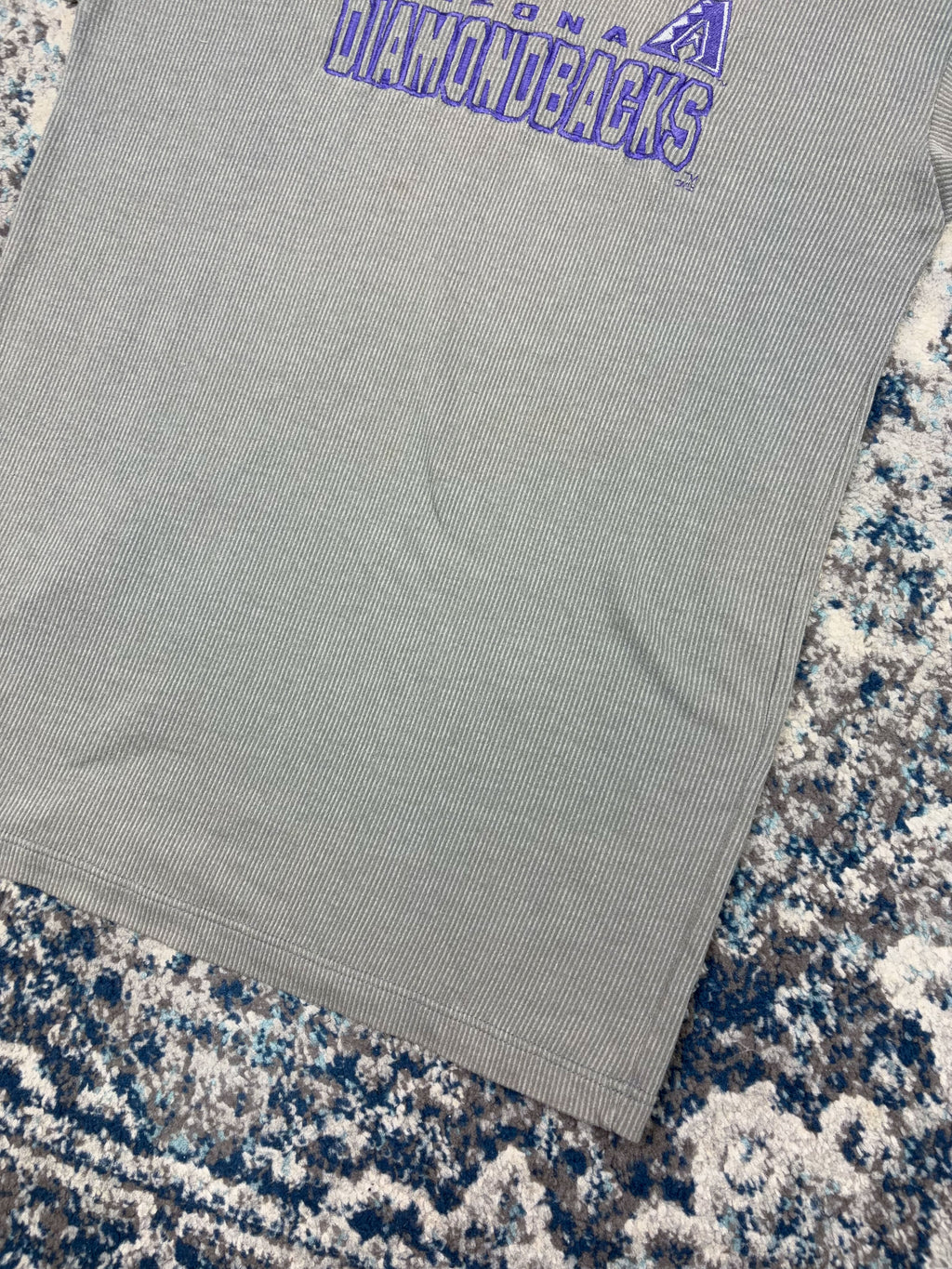 Vintage 90s Arizona Diamondbacks MLB Embroidered Logo Spellout T-Shirt Size Large